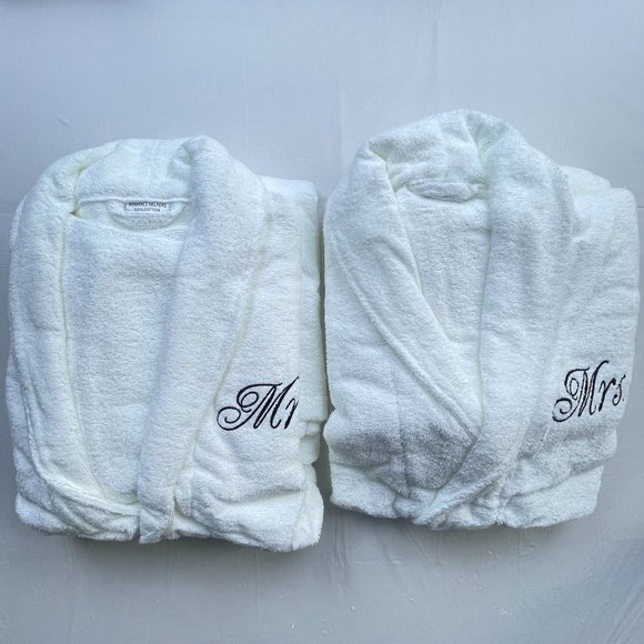 Other - Mr. & Mrs. White Robes Brand New